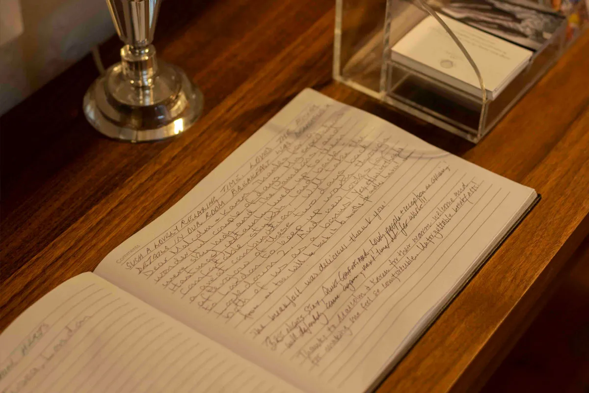Guestbook guesthouse Hastings